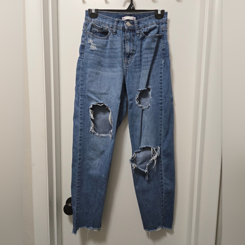 SO Size 3 High Rise Mom Jeans
